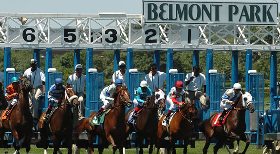 Seven Go in Peter Pan at Belmont Park