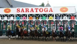 Eight head to the post in Saturday's $600,000 Woodward at Saratoga.   (Photo credit: NYRA)
