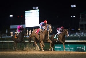 It's "Downs After Dark" at Churchill Downs Saturday night featuring five stakes. (Photo credit: Churchill Downs)