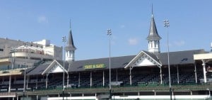 The Kentucky Derby is run under the Twin Spires on the first Saturday of May (Photo credit: Churchill Downs)