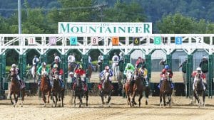 A field of 11 will line up in Saturday's $750,000 West Virginia Derby (G2) at Mountaineer Park. (Photo credit: Mountaineer Park)
