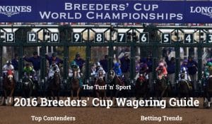 Breeders Cup Wagering Guide