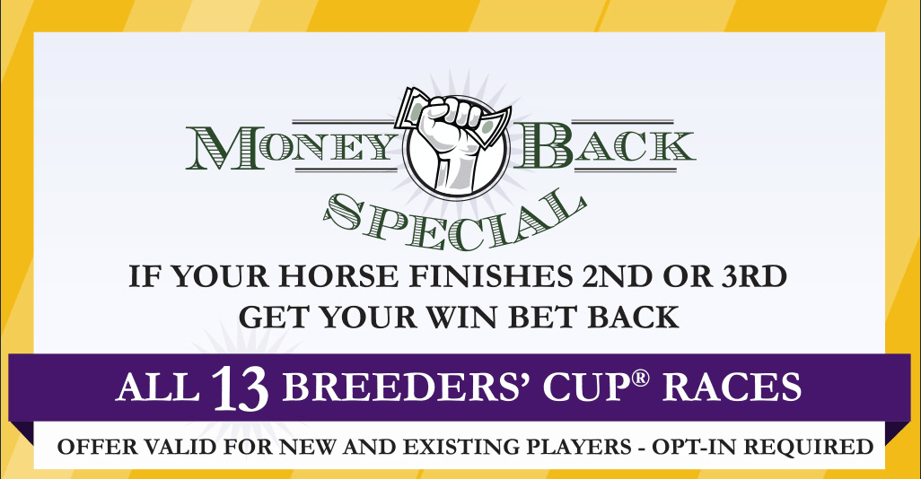 TVG to Offer Money Back Special on Breeders’ Cup Betting