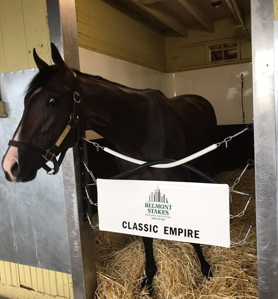 Favorite Classic Empire Out of Belmont Stakes With Foot Abscess