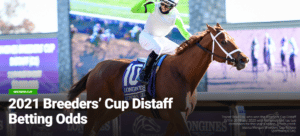 2021 Breeders' Cup Distaff Betting Odds