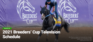 2021 Breeders' Cup Television Schedule
