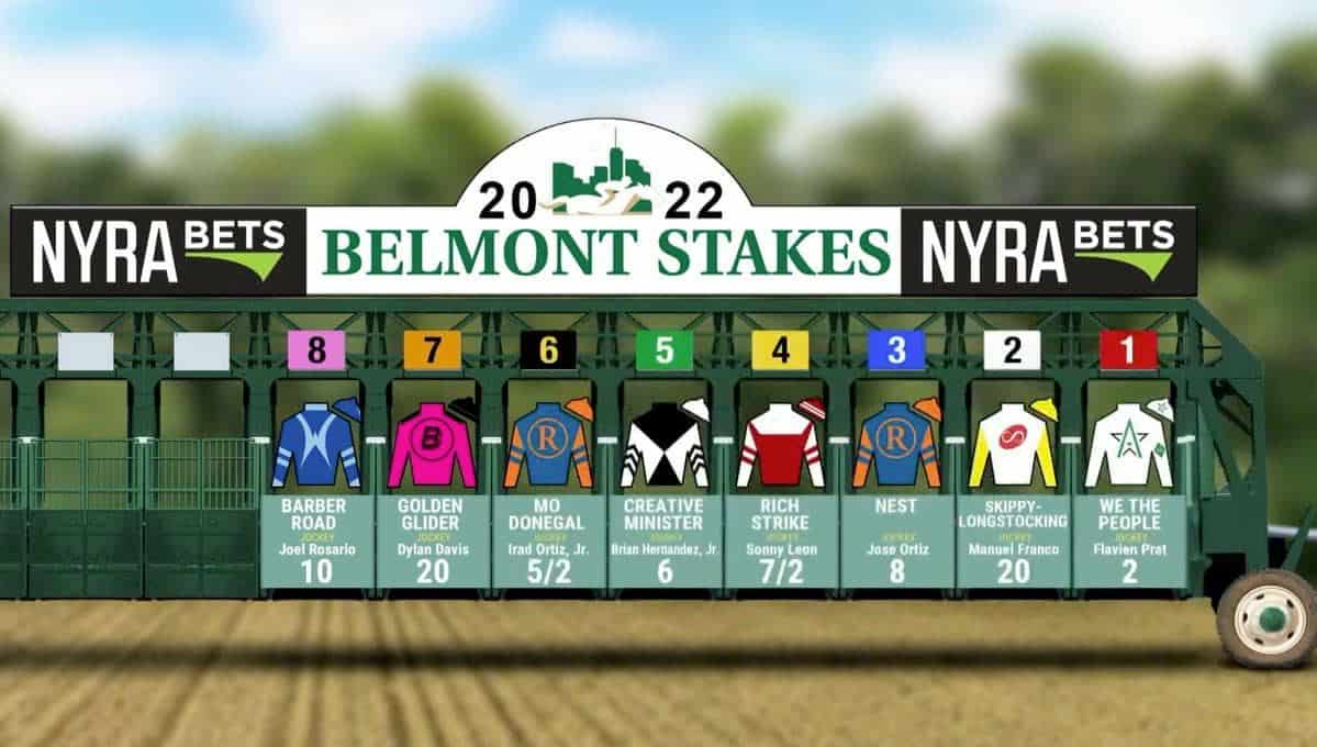 We the People Heads Field of Eight in Belmont Stakes