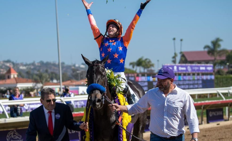 At Del Mar, the Bob Hope Stakes was scratched from the program. Labeled a Grade III during a marquee stand, entries never materialized, so it was dropped off the card.